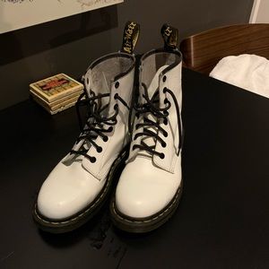 white Dr. Martins!